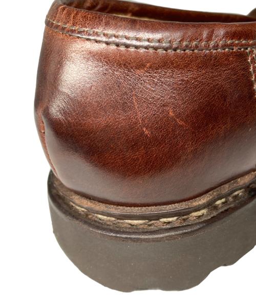 PARABOOT（パラブーツ）PARABOOT (パラブーツ) BEAMS F (ビームスエフ) 別注REIMS コインローファー ブラウン サイズ:6の古着・服飾アイテム