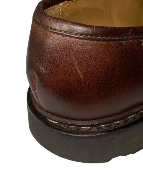 PARABOOT（パラブーツ）PARABOOT (パラブーツ) BEAMS F (ビームスエフ) 別注REIMS コインローファー ブラウン サイズ:6の古着・服飾アイテム