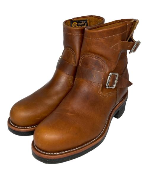 CHIPPEWA（チペワ）CHIPPEWA (チペワ) 7inch ORIGINAL STEEL TOE ENGINEER BOOTS ブラウン サイズ:US7Eの古着・服飾アイテム