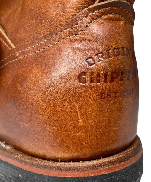 CHIPPEWA（チペワ）CHIPPEWA (チペワ) 7inch ORIGINAL STEEL TOE ENGINEER BOOTS ブラウン サイズ:US7Eの古着・服飾アイテム