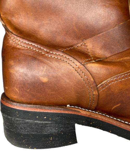 CHIPPEWA（チペワ）CHIPPEWA (チペワ) 7inch ORIGINAL STEEL TOE ENGINEER BOOTS ブラウン サイズ:US7Eの古着・服飾アイテム