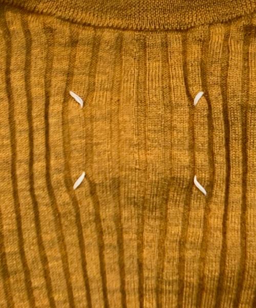 Maison Margiela（メゾンマルジェラ）Maison Margiela (メゾンマルジェラ) リブニット ブラウン サイズ:Sの古着・服飾アイテム