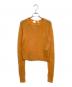 Acne studios（アクネ ストゥディオス）の古着「ティンセル セーター」｜オレンジ
