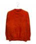 DRESSLAVE（ドレスレイブ）の古着「フォックスカシミヤクルーネックプルオーバー」｜オレンジ