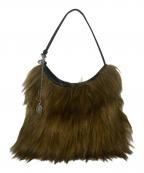 minitmuteミニミュート）の古着「FUR SHAKERATO」｜ブラウン