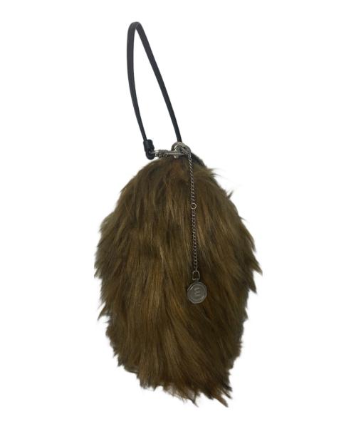 minitmute（ミニミュート）minitmute (ミニミュート) FUR SHAKERATO ブラウン サイズ:サイズ詳細参照の古着・服飾アイテム
