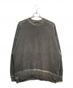 MAISON SPECIALメゾンスペシャル）の古着「Embroidery Over-Dye Sweat」｜グレー