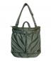PORTER（ポーター）の古着「HELMET BAG L」｜セージグリーン