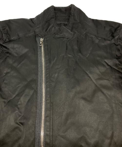 JULIUS（ユリウス）JULIUS (ユリウス) コーティングシームドロング　ブルゾン ブラック サイズ:Mの古着・服飾アイテム