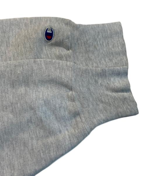 Champion（チャンピオン）Champion (チャンピオン) ラバープリントリバースウィーブスウェット グレー サイズ:Lの古着・服飾アイテム
