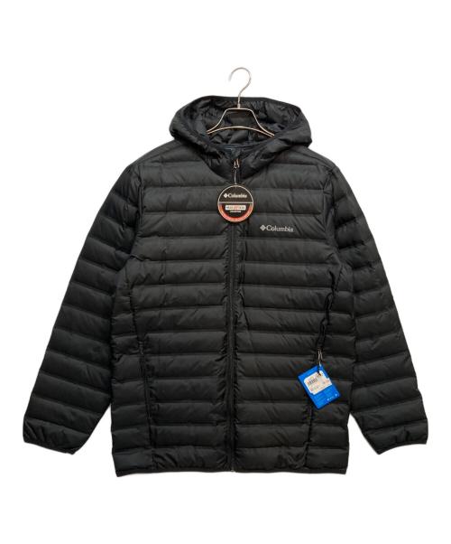 Columbia（コロンビア）Columbia (コロンビア) LAKE 22 DOWN HOODED JACKET レーク22 ダウンフーデッド ジャケット ブラック サイズ:XXL 未使用品の古着・服飾アイテム