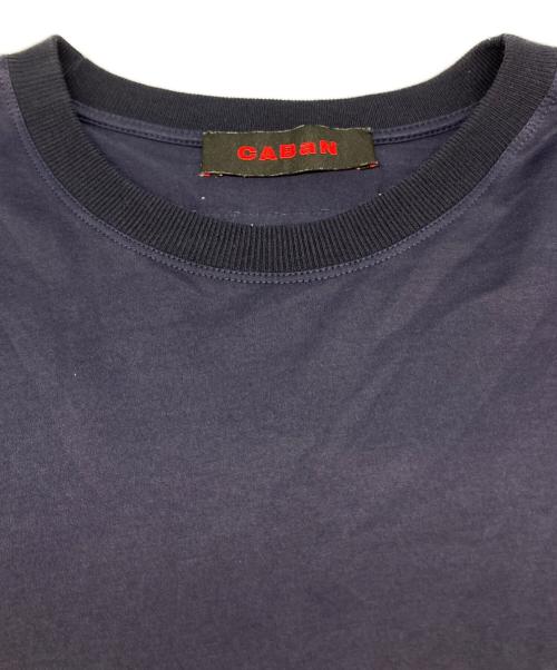 CABAN（キャバン）CABAN (キャバン) CABaN×Fabrice Moireau（ファブリス・モアロー） アート Tシャツ ネイビー サイズ:Lの古着・服飾アイテム