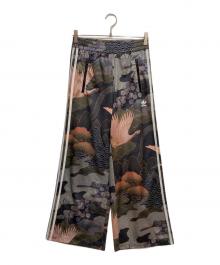 adidas×Rita Ora（アディダス×リタ オラ）の古着「和柄トラックパンツ」｜グレー