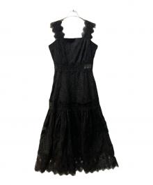 ANDREA&Co.（アンドレアアンドコー）の古着「ノースリーブワンピース」｜ブラック