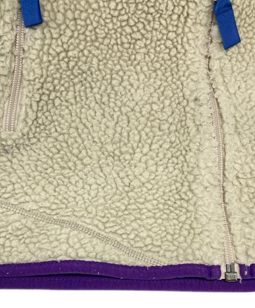 Patagonia（パタゴニア）Patagonia (パタゴニア) Classic Retro-X Vest クラシック・レトロX・ベスト ベージュ×パープル サイズ:XSの古着・服飾アイテム