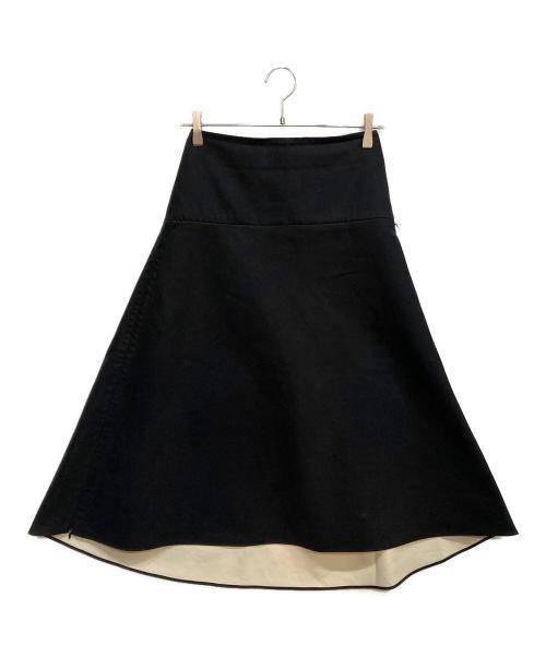 ANOTHER TOMORROW（アナザートゥモロー）ANOTHER TOMORROW (アナザートゥモロー) ロングスカート ブラック サイズ:36の古着・服飾アイテム