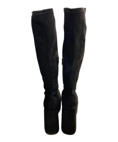 EMODA（エモダ）EMODA (エモダ) バルキープランプフィットブーツ ブラック サイズ:Lの古着・服飾アイテム