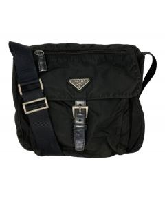 中古・古着通販】PRADA (プラダ) ナイロンショルダーバッグ サコッシュ