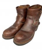 CEDAR CRESTセダークレスト）の古着「エンジニアショートブーツ」｜ブラウン