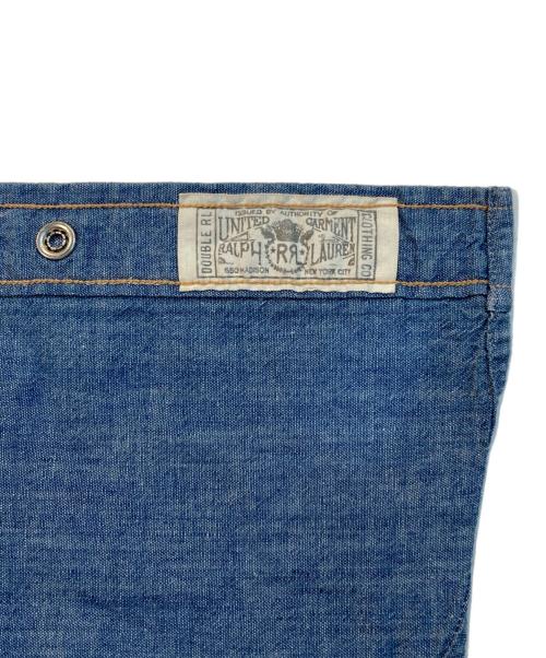 RRL（ダブルアールエル）RRL (ダブルアールエル) L/S CHAMBRAY WESTERN SHIRTS インディゴ サイズ:1の古着・服飾アイテム