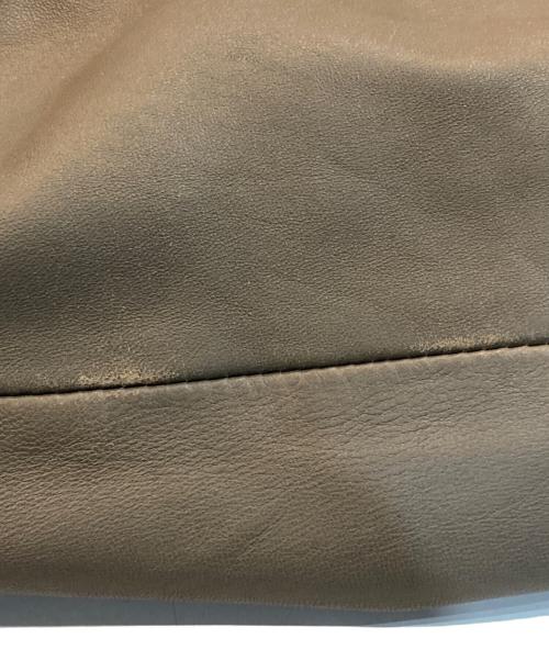 Retro Grade（レトログレード）Retro Grade (レトログレード) A-2 シープレザージャケット ベージュ サイズ:Lの古着・服飾アイテム