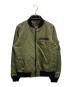 BACK CHANNEL（バックチャンネル）の古着「MA-1ジャケット」｜オリーブ