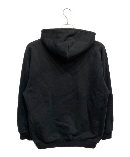 BALENCIAGA（バレンシアガ）BALENCIAGA (バレンシアガ) ロゴ オーバー サイズ スウェット パーカー ブラック サイズ:XSの古着・服飾アイテム