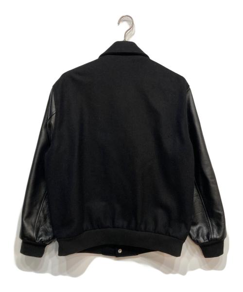 skookum（スクーカム）skookum (スクーカム) 417 by EDIFICE (417 バイ エディフィス) 別注 STADIUM JACKET スタジアムジャケット ブラック サイズ:Lの古着・服飾アイテム