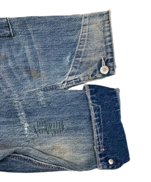 UNIVERSAL OVERALL（ユニバーサルオーバーオール）UNIVERSAL OVERALL (ユニバーサルオーバーオール) 12.75oz CONEDENIM COVERALL REMAKE デニム カバーオール インディゴ サイズ:Mの古着・服飾アイテム