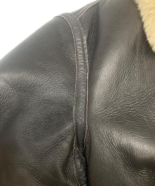 JAMES GROSE（ジェームスグロース）JAMES GROSE (ジェームスグロース) RAF IRVIN B3ムートンジャケット ブラウン サイズ:38の古着・服飾アイテム