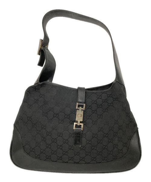 GUCCI（グッチ）GUCCI (グッチ) ジャッキーライン ショルダーバッグ ブラック サイズ:サイズ詳細参照の古着・服飾アイテム