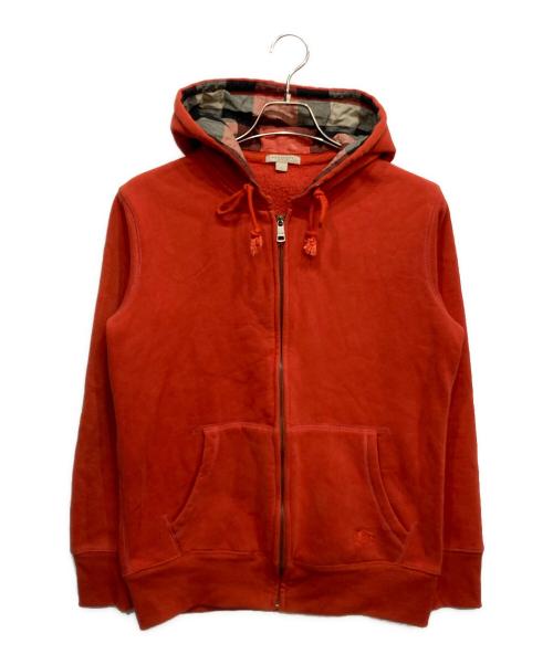 BURBERRY BRIT（バーバリーブリット）BURBERRY BRIT (バーバリーブリット) ジップパーカー オレンジ サイズ:Lの古着・服飾アイテム