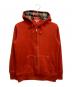 BURBERRY BRIT（バーバリーブリット）の古着「ジップパーカー」｜オレンジ