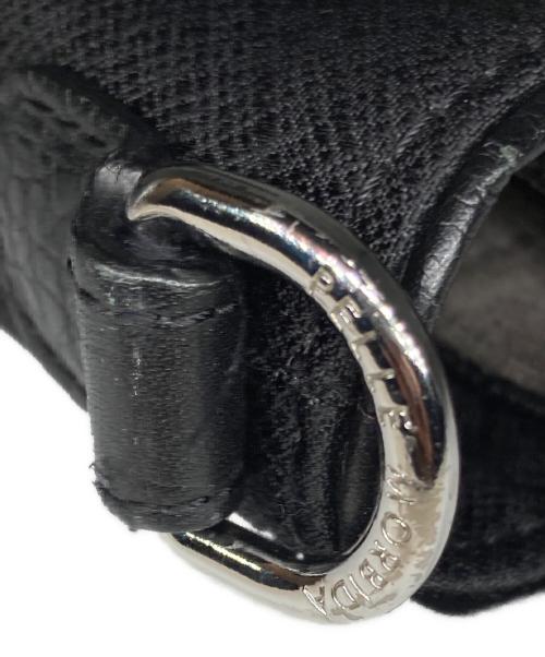 PELLE MORBIDA（ペッレモルビダ）PELLE MORBIDA (ペッレモルビダ) クロコ型押しトートバッグ ブラック サイズ:サイズ詳細参照の古着・服飾アイテム