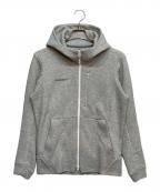 MAMMUTマムート）の古着「ダイノ ミッド レイヤー パーカー」｜グレー