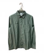 MAMMUTマムート）の古着「Lenni Longsleeve Shirt」｜グリーン