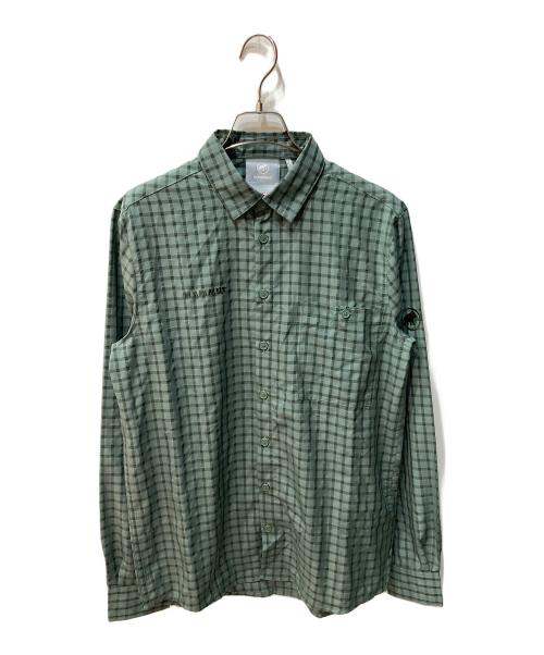 MAMMUT（マムート）MAMMUT (マムート) Lenni Longsleeve Shirt グリーン サイズ:Mの古着・服飾アイテム