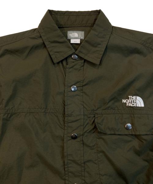 THE NORTH FACE（ザ ノース フェイス）THE NORTH FACE (ザ ノース フェイス) ロングスリーブ ヌプシシャツ オリーブ サイズ:Sの古着・服飾アイテム