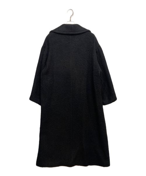 CLANE（クラネ）CLANE (クラネ) MIX SHAGGY LADY COAT ミックス シャギー レディー コート ブラック サイズ:1の古着・服飾アイテム