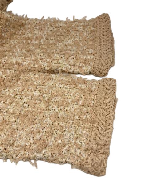 Mila Owen（ミラオーウェン）Mila Owen (ミラオーウェン) ニット ツイード ショートジャケット ベージュ サイズ:s 未使用品の古着・服飾アイテム