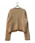 Mila Owen (ミラオーウェン) ニット ツイード ショートジャケット ベージュ サイズ:s 未使用品：6000円