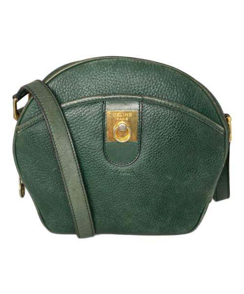 CELINE（セリーヌ）CELINE (セリーヌ) オールドショルダーバッグ グリーン サイズ:サイズ詳細参照の古着・服飾アイテム