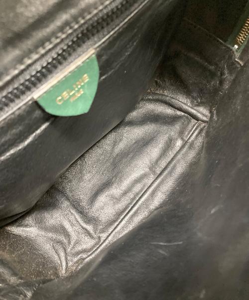 CELINE（セリーヌ）CELINE (セリーヌ) オールドショルダーバッグ グリーン サイズ:サイズ詳細参照の古着・服飾アイテム