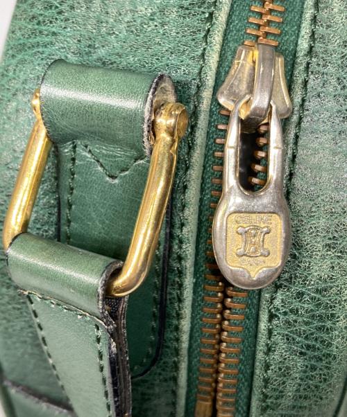 CELINE（セリーヌ）CELINE (セリーヌ) オールドショルダーバッグ グリーン サイズ:サイズ詳細参照の古着・服飾アイテム