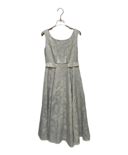 HER LIP TO（ハーリップトゥ）HER LIP TO (ハーリップトゥ) Classic Floral Jacquard Dress グレー サイズ:Ｓの古着・服飾アイテム