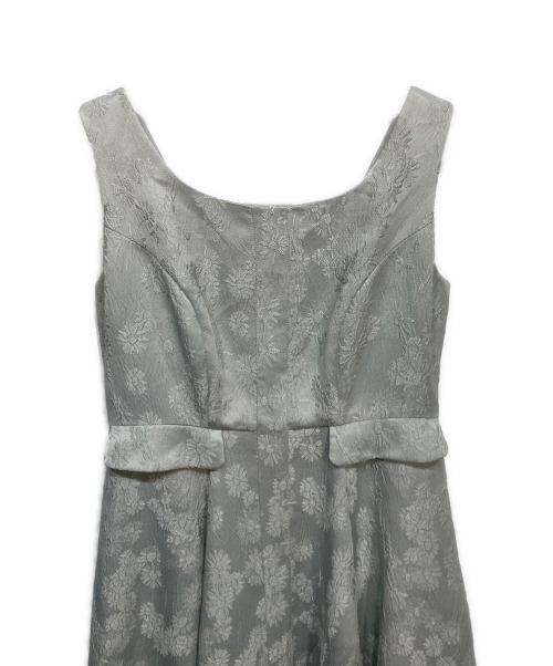 HER LIP TO（ハーリップトゥ）HER LIP TO (ハーリップトゥ) Classic Floral Jacquard Dress グレー サイズ:Ｓの古着・服飾アイテム