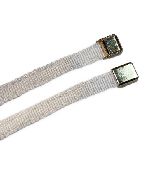 CELFORD（セルフォード）CELFORD (セルフォード) チドリ カット ジャガード ワンピース ホワイト サイズ:36の古着・服飾アイテム