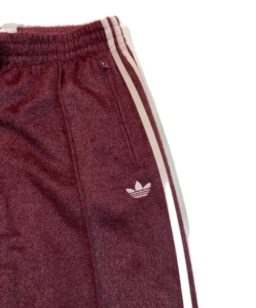 adidas Originals（アディダスオリジナル）adidas Originals (アディダスオリジナル) モヘヤ ファイアバード ルーズ トラックパンツ ワインレッド サイズ:L 未使用品の古着・服飾アイテム