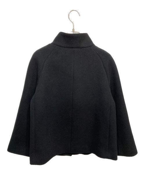 ANAYI（アナイ）ANAYI (アナイ) ウールビーバーショートコート ブラック サイズ:36の古着・服飾アイテム