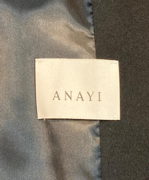 ANAYI（アナイ）ANAYI (アナイ) ウールビーバーショートコート ブラック サイズ:36の古着・服飾アイテム